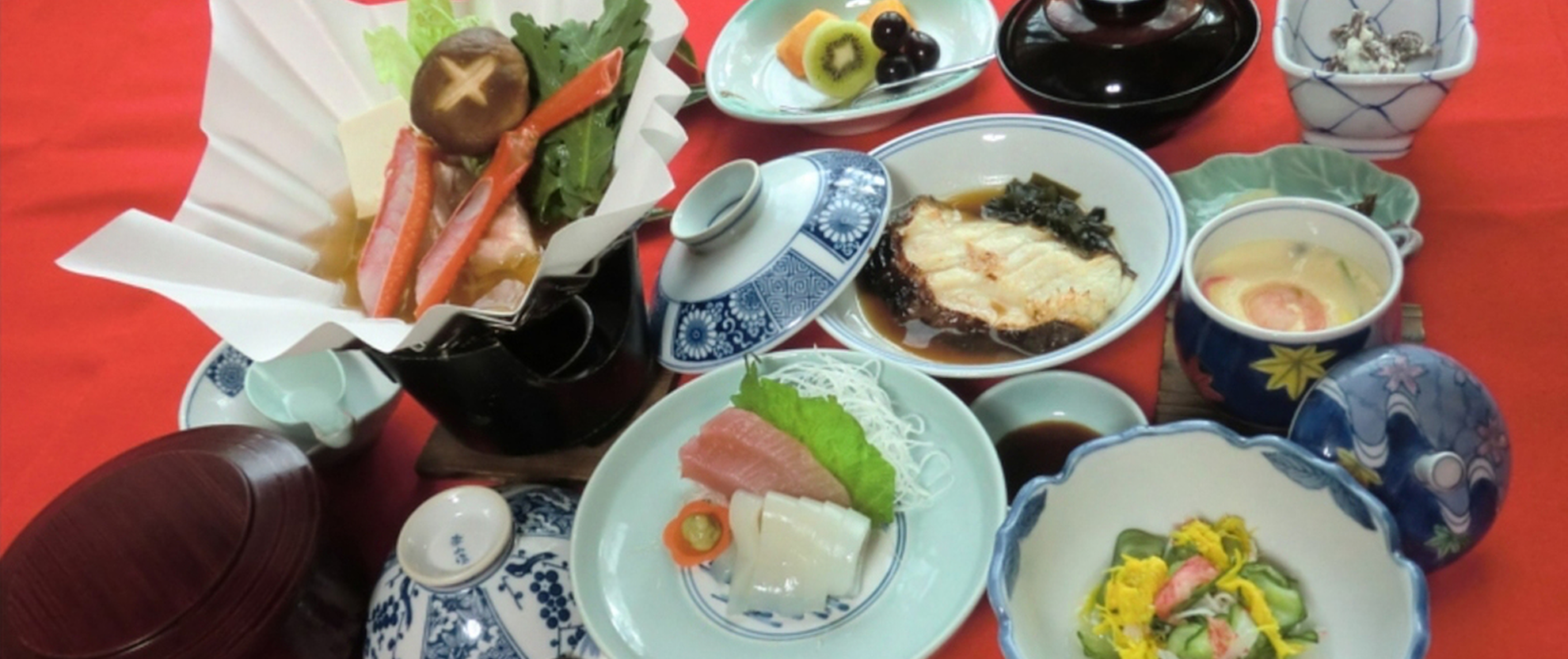 鶯宿温泉の風景
